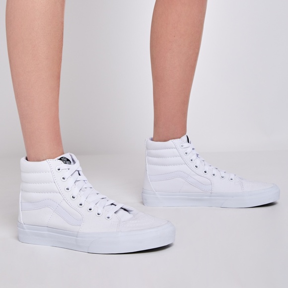 vans canvas high tops